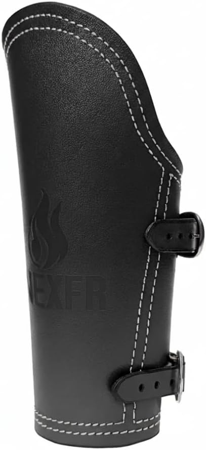 Næxon Bully Leather Welding Armpad — Black product photo