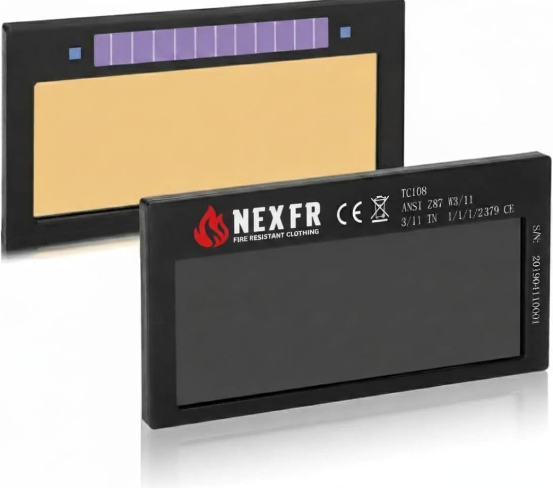 Næxon Fixed & Automatic Welding Lenses — Gold product photo