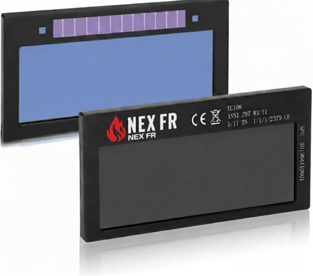Næxon Fixed & Automatic Welding Lenses — Shade 10 Blue product photo
