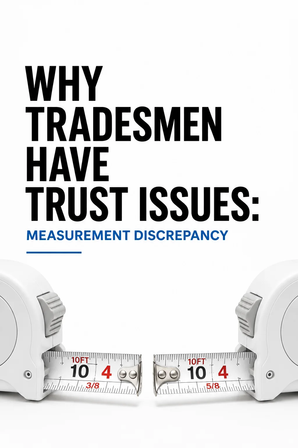 NEXON cover showing two extended tape measures with different fraction markings beneath a measurement-discrepancy headline.